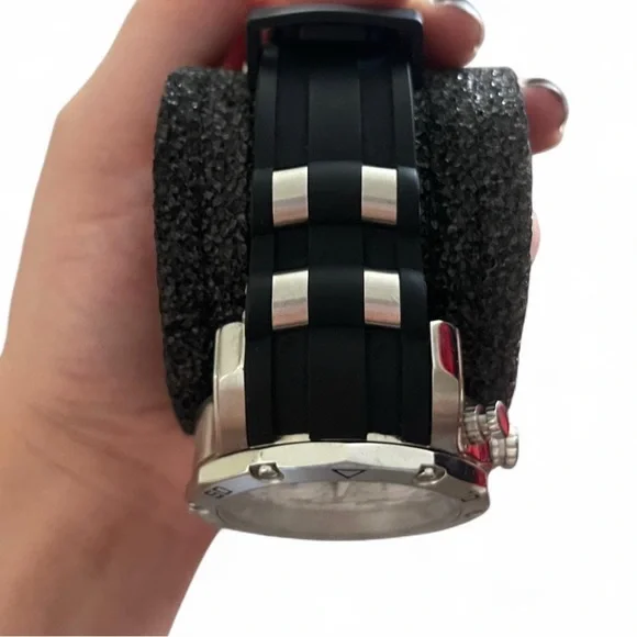 Invicta Black and Silver Dive Watch